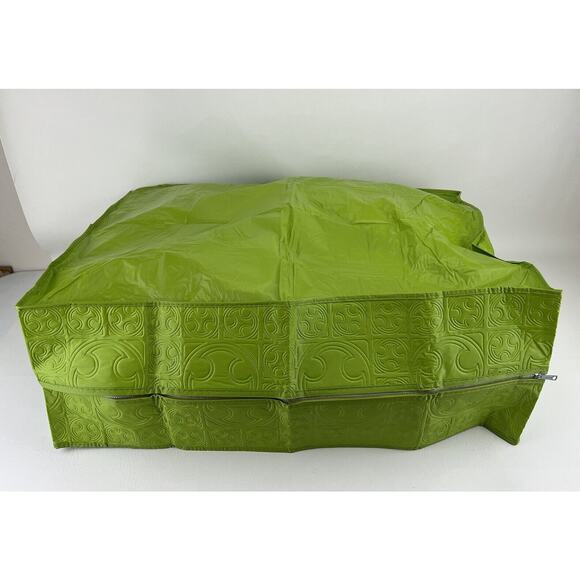 Vintage Sears Green Blanket Storage Zipper Bag - Picture 2 of 14